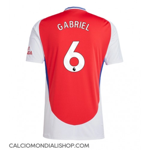 Maglie da calcio Arsenal Gabriel Magalhaes #6 Prima Maglia 2024-25 Manica Corta